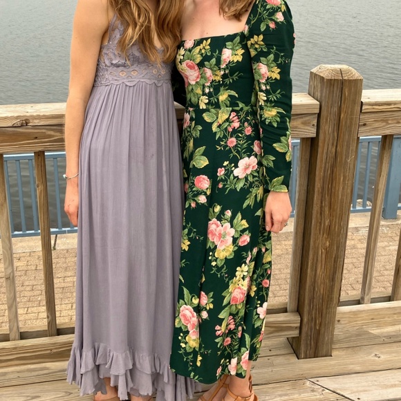 Reformation tea length dress - Picture 1 of 3